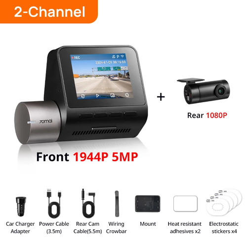 70mai a510 dash cam 1944p - a510,