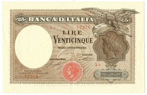 Lire banca italia - lire,
