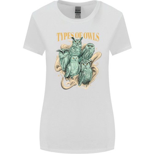 Tipi gufo specie maglietta - tipi,