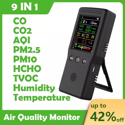 Misuratore qualità aria - 9, in