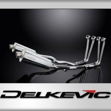 SILENZIATORI YAMAHA FJR1300 2006-2023 SCARICO COMPLETO 350mm INOX ovale BSAU