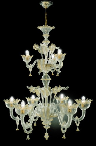 Lampadario vetro murano - lampadario, in