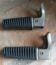 COPPIA PEDANE POGGIAPIEDI  per moto d'epoca  ORIGINALE