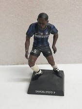 INTER CAMPIONE 2010 ETO'O 9 STATUINA METALLO HOBBY WORK MINIATURA FIGURA CALCIO 