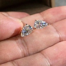 Orecchini solitario diamanti