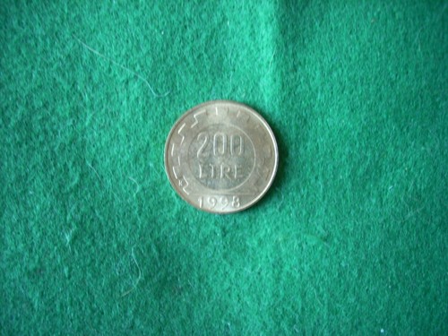 200 lire repubblica anno - 200,