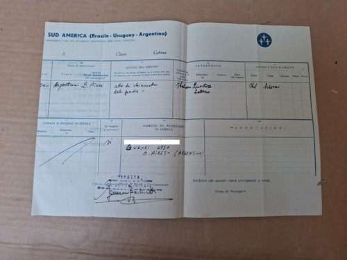 Documento emigrazione siderno - documento,