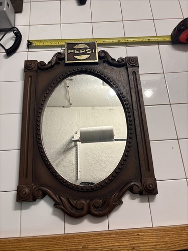 Specchio ovale vintage - ,