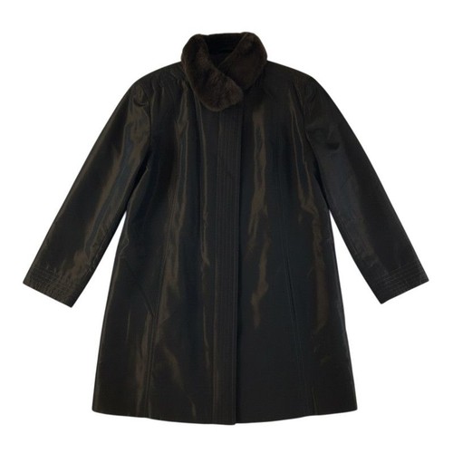 Yves salomon cappotto acetato - salomon,
