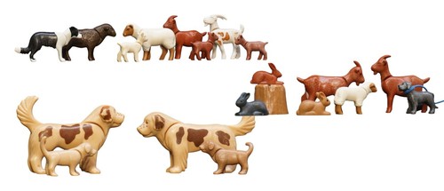 Playmobil cani capre raccolta