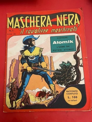 Maschera nera gigante 1962 - gigante, n.1