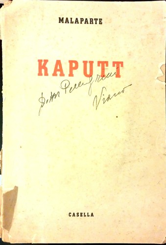 Kaputt curzio malaparte - curzio,