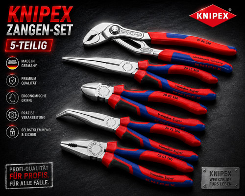 Knipex set pinze pezzi - knipex,