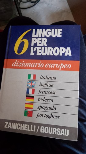 Dizionario europeo zanichelli - dizionario,