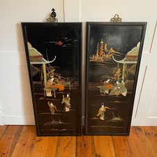 Coppia di pannelli da parete