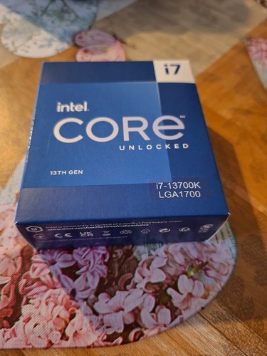Intel core 13700k - core, 5,40