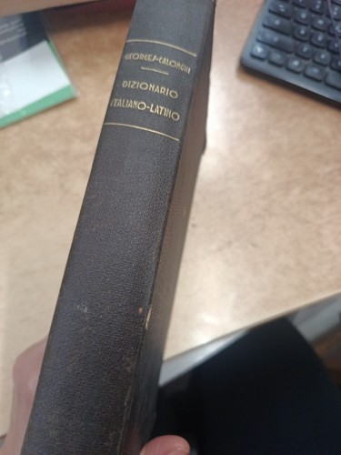 Dizionario della lingua latina - lingua,
