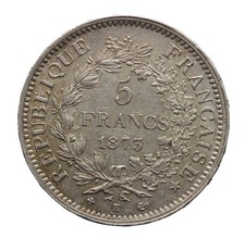 DN - Francia - 5 Franchi 1875 - 13525
