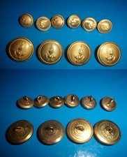 GUARDIA FINANZA completo bottoni uniforme originali DISUSO Anni 80 F. TURCO - B