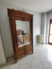 Antico d'epoca Inizio 1900 Armadio Guardaroba