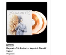 Megadeth - Esclusiva TSL - LP
