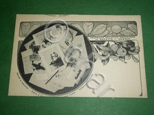 Cartolina Tavolo a Inganno / Table Deception - Prop. artistica M. Repetto 1920