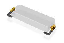 Porta batteria Xray T4 grafite