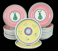 Set 18 piatti in ceramica