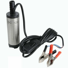 Pompa sommersa auto 38 mm 12 V 12 L/min acciaio inox pompa acqua gasolio pompa olio trasferimento