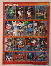 STREET SHARKS Mattel toys