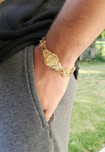 Bracciale guadalupe oro - bracciale,