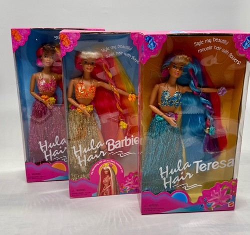 Barbie 1996 hula hair - barbie,