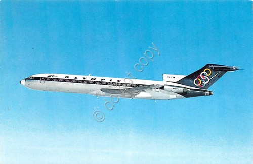 Cartolina aereo olimpic - cartolina,