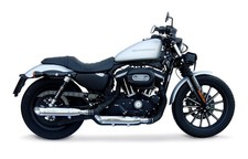 Coppia di terminali di scarico omologati GPR Slash Inox Sportster 883 2004/2009