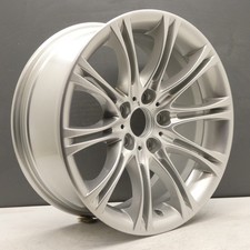 CERCHIO IN LEGA BMW SERIE 5 M SPORT MV2 E60 E61 18" 8J ARGENTO 7905320 ORIGINALE X1