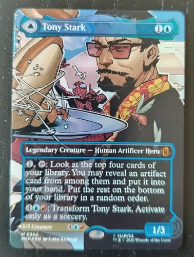 Mtg tony stark the - the, invincible
