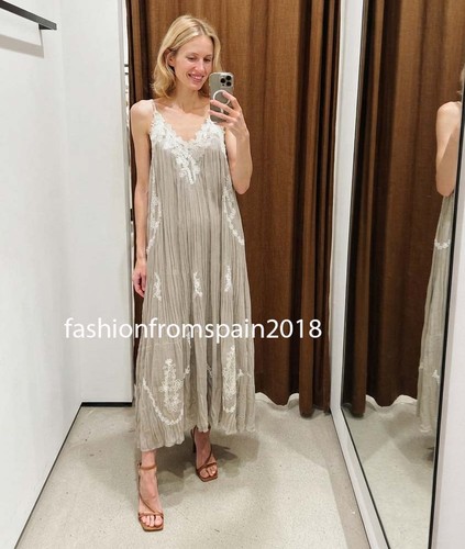 Zara nuovo maxi abito - zara, donna