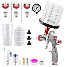 R500 LVLP pistola per verniciatura 1.3/1.7/2.0 mm ugelli pistola a spruzzo con tazza di miscelazione 650 ml