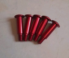 Valter Moto N.6 Viti In Ergal Passo 6 Colore Rosso 