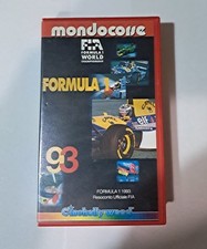 VHS  MONDOCORSE : FORMULA 1  1993 Resoconto Ufficiale FIA