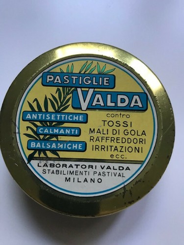Scatola latta pastiglie - scatola,