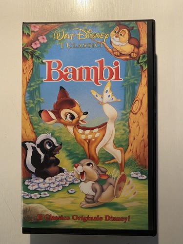 Vhs disney classici bambi - classici,