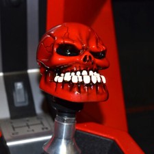 RED Skull Gear Lever Shifter