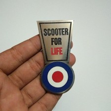 Vespa Scooter for Life Metal