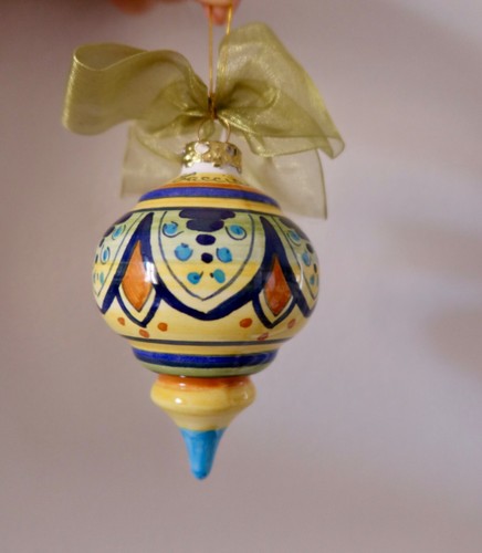 Palla natale ceramica - natale, di