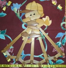 Appendiabiti in Legno per Bambino