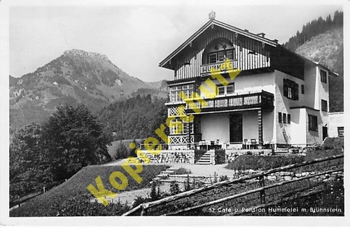 Oberaudorf cartolina pensione