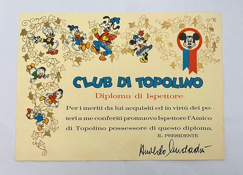 Walt disney club topolino - club,