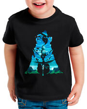 T-shirt bambino Water Way navi