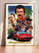 Magnum PI--Poster film, stampa